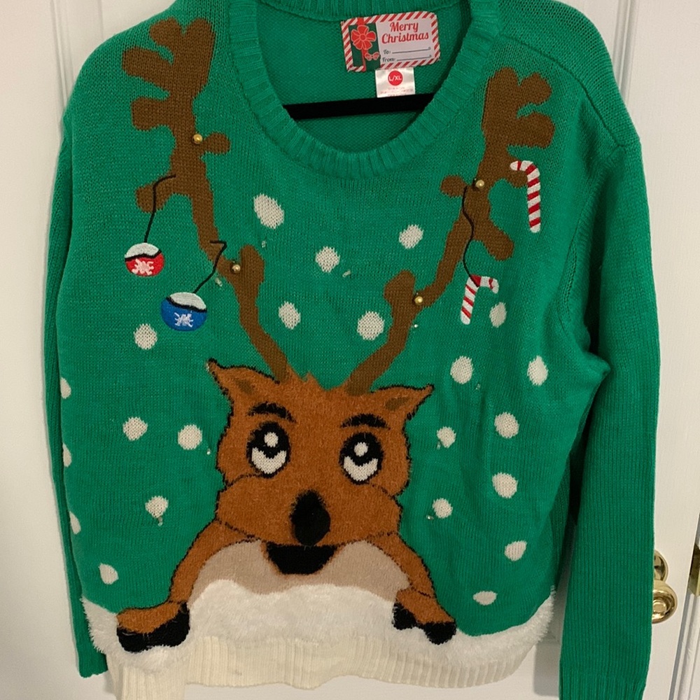 Light up holiday sweater